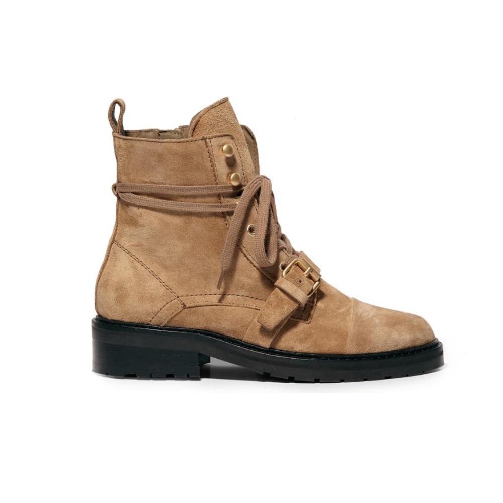 All Saints Donita Suede Combat Boot‎